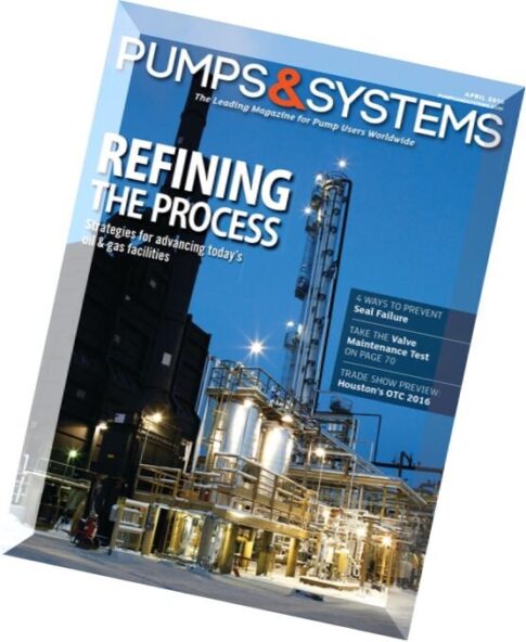 Pumps & Systems – April 2016