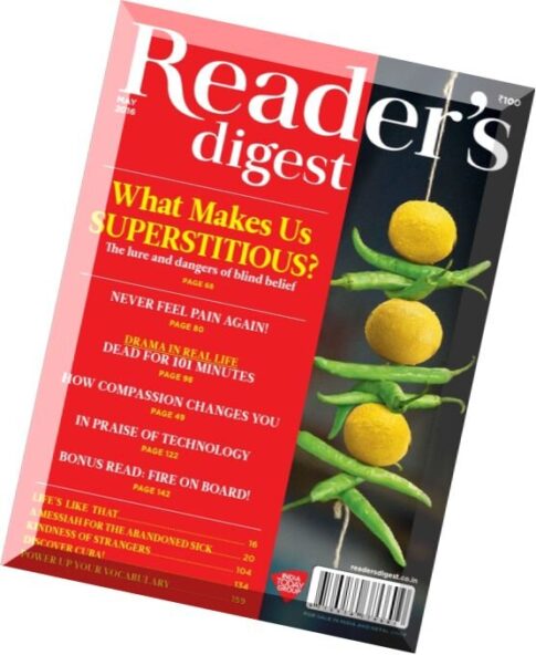 Reader’s Digest India — May 2016