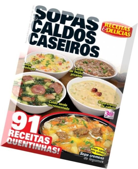 Receitas & Delicias Brasil – Ed. 168 – Maio de 2016