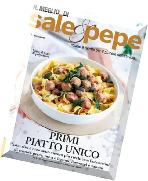 Sale & Pepe – Primi Piatto Unico 2015