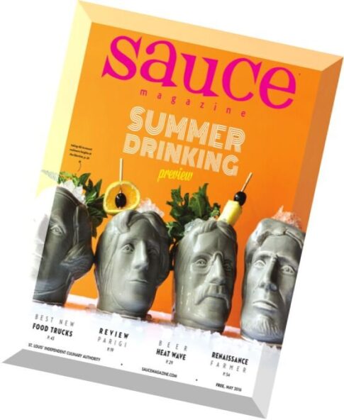 Sauce Magazine — May 2016