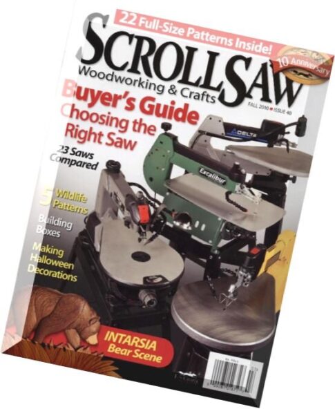 Scrollsaw Woodworking & Crafts — N 40, Fall 2010