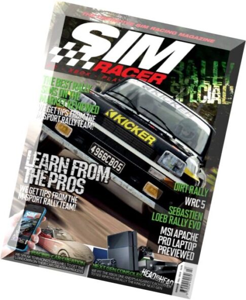 Sim Racer — Volume 1 Issue 10, 2016