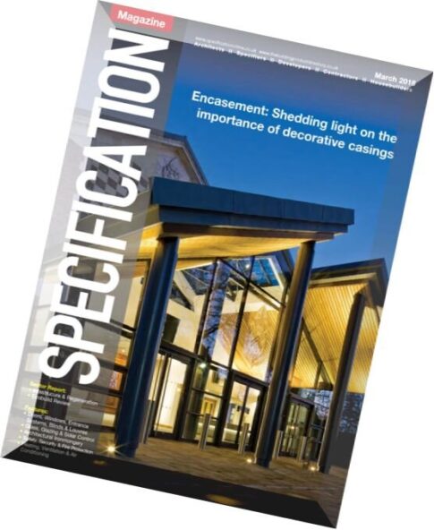 Specification Magazine – March 2016