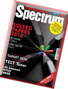 Spectrum Mathematics – May 2016