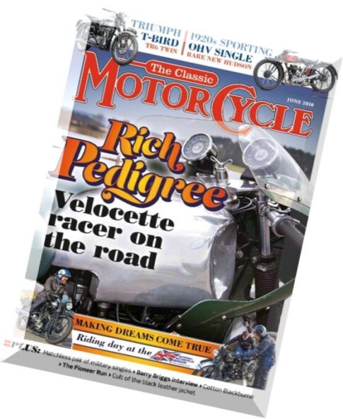 The Classic MotorCycle – June 2016