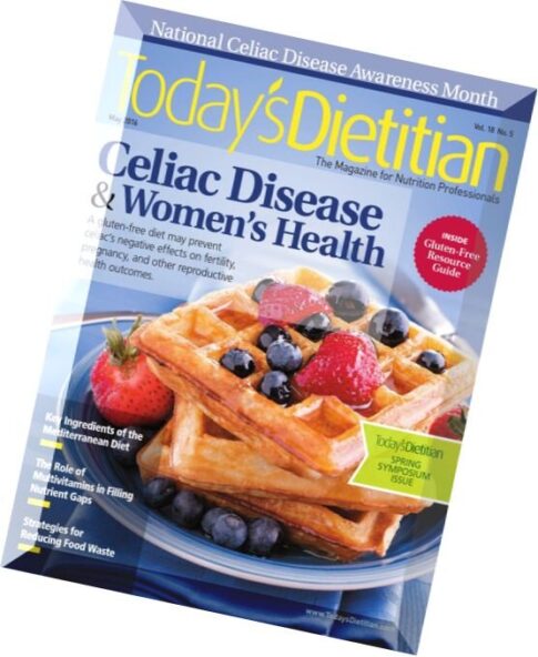 Today’s Dietitian — May 2016
