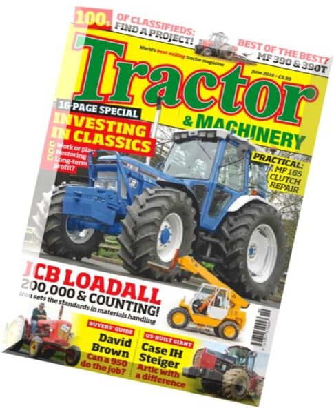 Tractor & Machinery — June 2016
