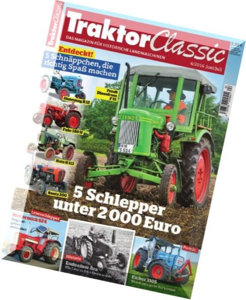 Traktor Classic — Juni-Juli 2016