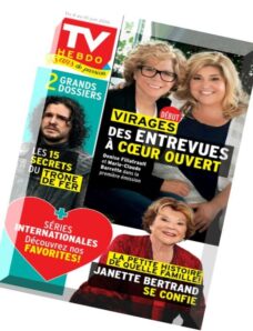 Tv Hebdo – 4 au 10 Juin 2016