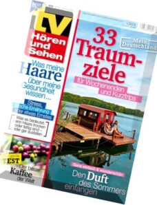 TV Horen und Sehen – 21 Mai 2016