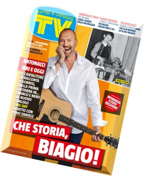 TV Sorrisi e Canzoni – 28 Maggio 2016
