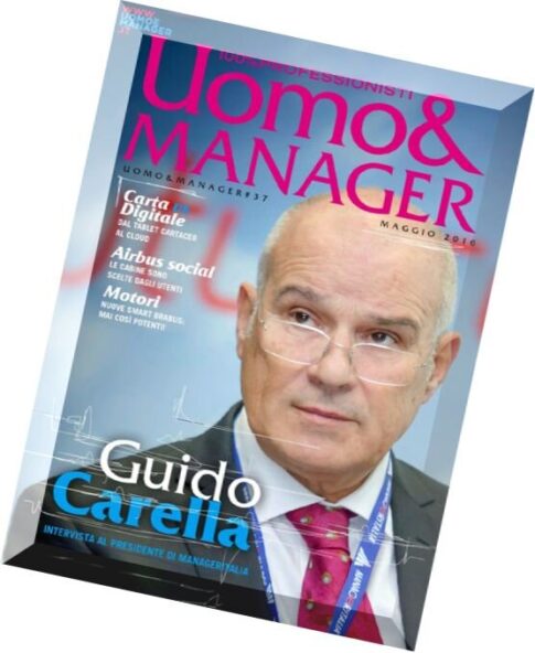 Uomo & Manager — Maggio 2016