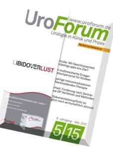 UroForum — Mai 2016
