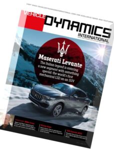 Vehicle Dynamics International – May-June 2016