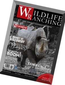 Wildlife Ranching – Issue 3, 2016