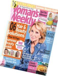 Woman’s Weekly – 10 May 2016