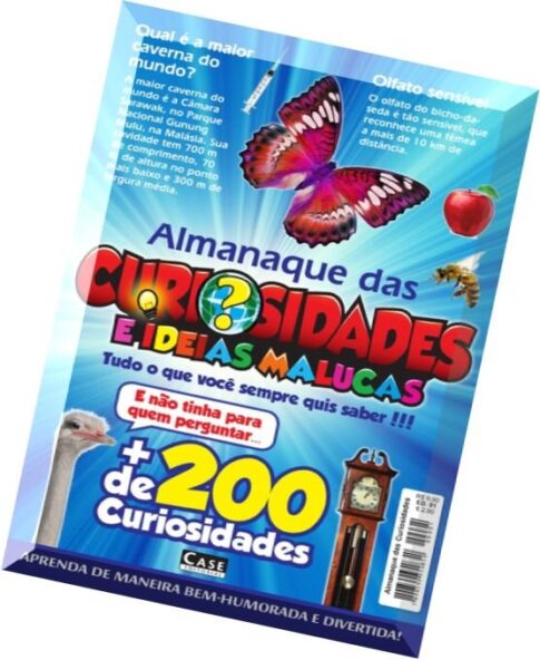 Almanaques das Curiosidades e Ideias Malucas Brasil — Ed. 01, 2016