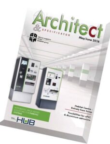 Architect & Specificator – May-June 2016
