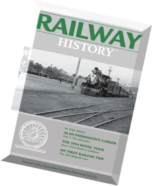 Australian Railway History — June 2016