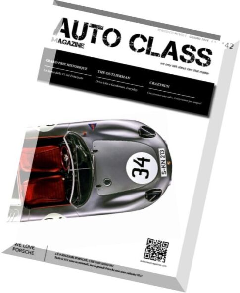 Auto Class Magazine – Giugno 2016