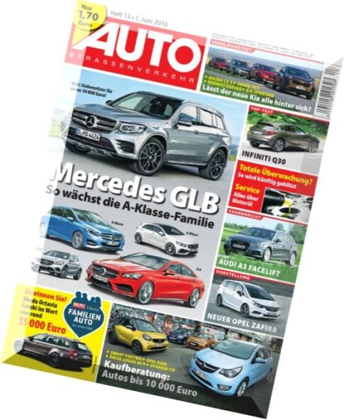 Auto Strassenverkehr Magazin — N 13, 1 Juni 2016