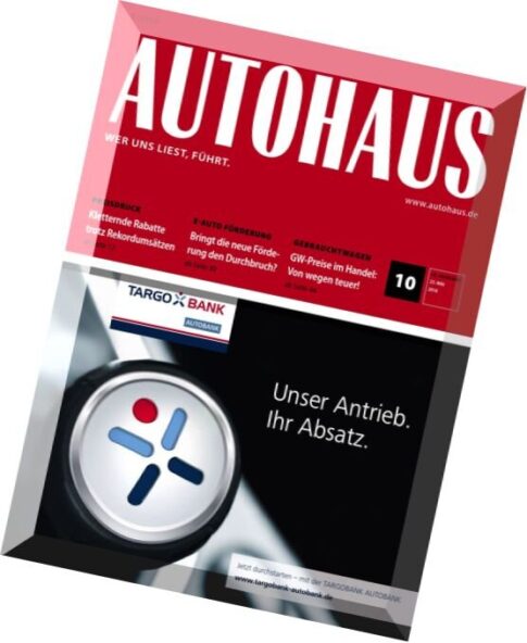Autohaus – Nr.10, 2016