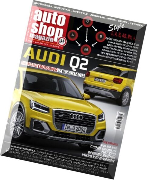 AutoShop Magazin — Mart 2016