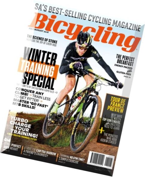 Bicycling South Africa – July-August 2016