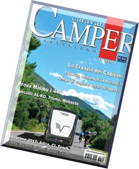Caravan e Camper Granturismo – Luglio-Agosto 2016