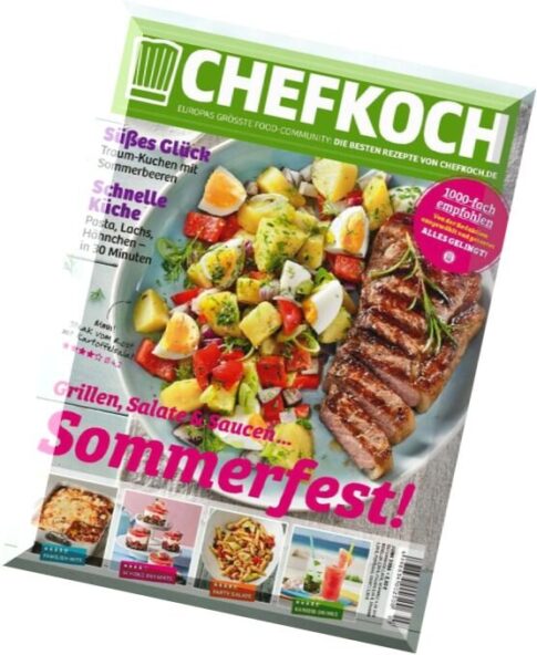 Chefkoch — Juni 2016