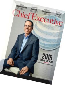 Chief Executive — July-August 2016