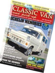 Classic Van & Pick-up — July 2016