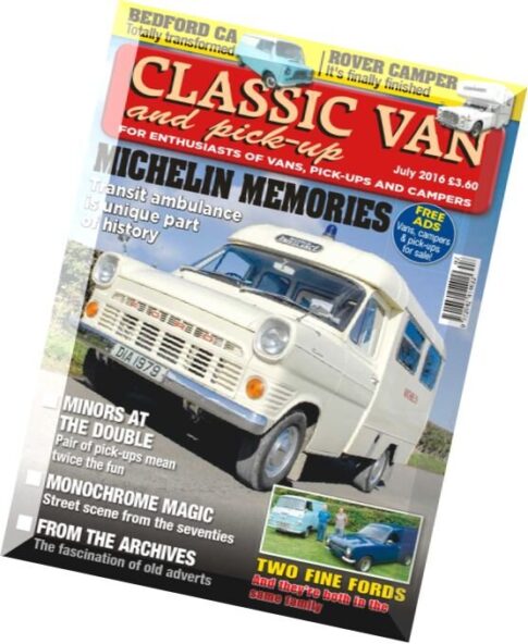 Classic Van & Pick-up — July 2016