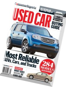 Consumer Reports — Used Car Buying Guide 2016