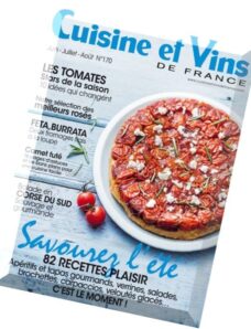 Cuisine et Vins de France – Juin-Aoiut 2016