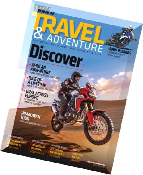 Cycle World – Travel and Adventure 2016