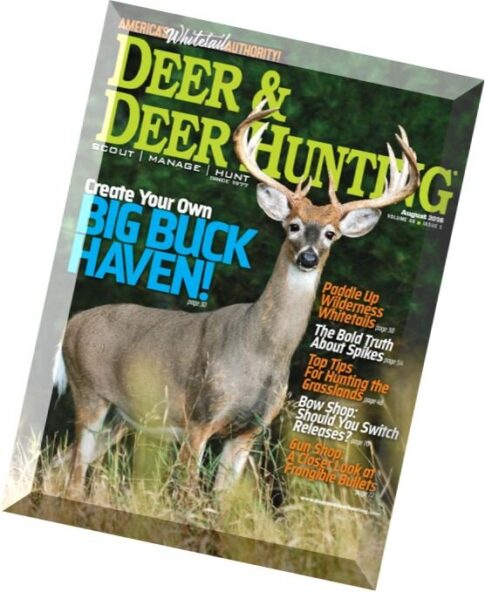 Deer & Deer Hunting — August 2016