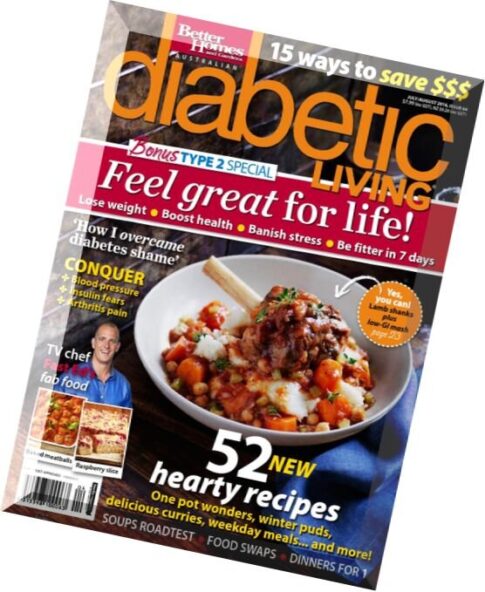 Diabetic Living Australia – July-August 2016