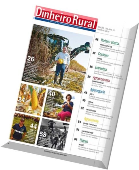 Dinheiro Rural Brasil – Ed. 136 – Maio de 2016