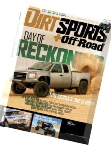 Dirt Sports + Off-road — September 2016