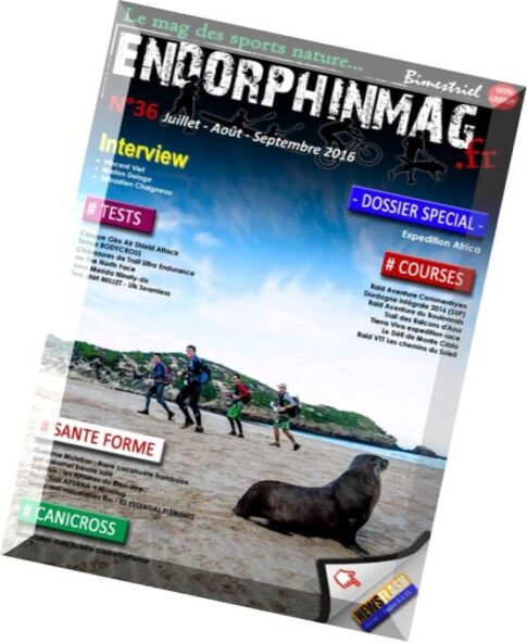 Endorphinmag – Juillet-Aout 2016