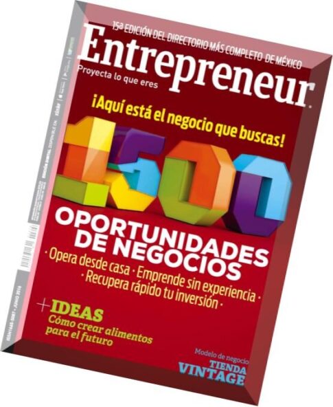 Entrepreneur Mexico – Junio 2016