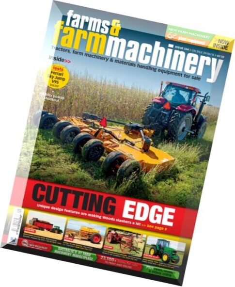Farms and Farm Machinery – Issue 334, 2016