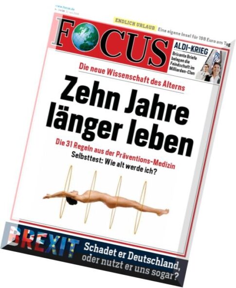 Focus Magazin — N 24, 11 Juni 2016