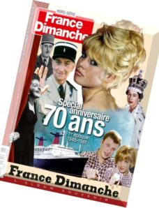 France Dimanche — Hors Serie — Juin 2016
