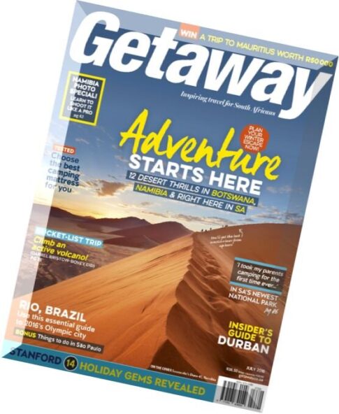 Getaway – July 2016