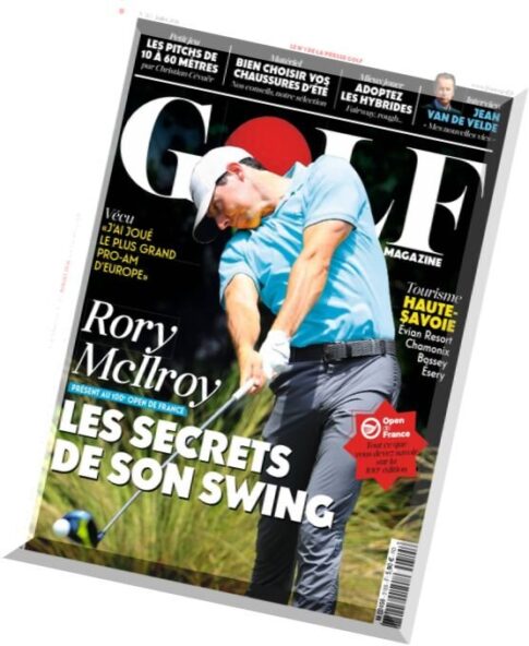 Golf Magazine France – Juillet 2016