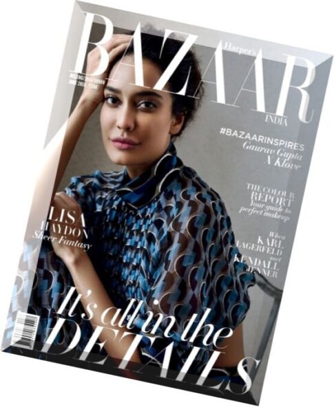Harper’s Bazaar India – June 2016