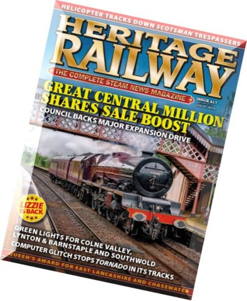 Heritage Railway – 30 June 2016